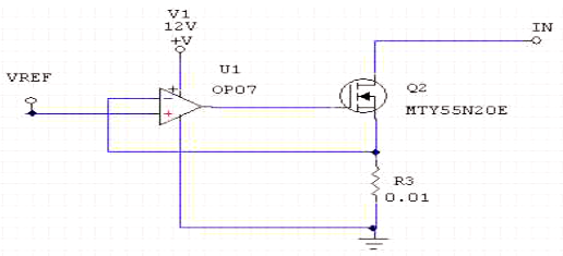 直流電子負(fù)載電路